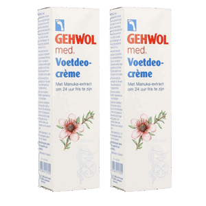 Gehwol Med Voetdeo crème - Nu 2 stuks € 17,00